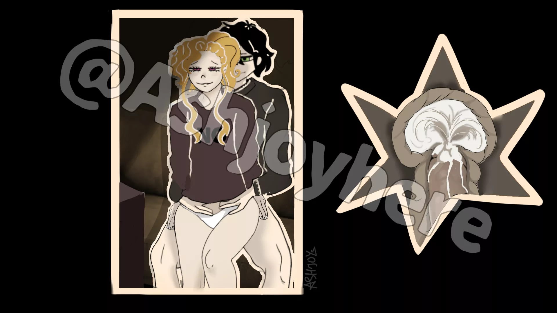 Andy x OC - Artist - AshJoyHere 