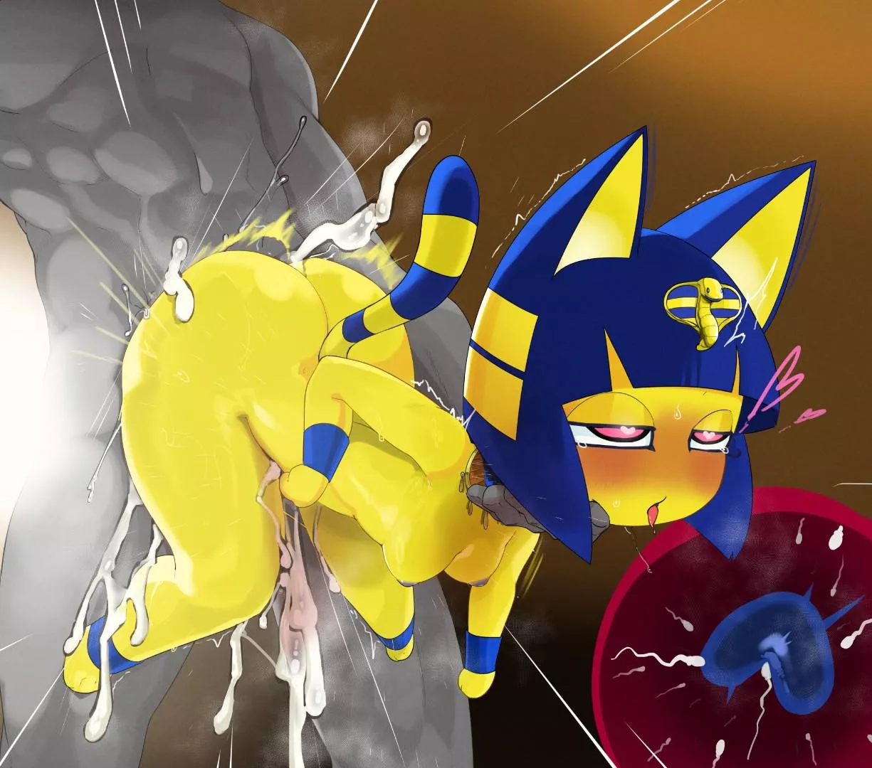 Ankha taking loads of hot semen [MF] (mdthetest)