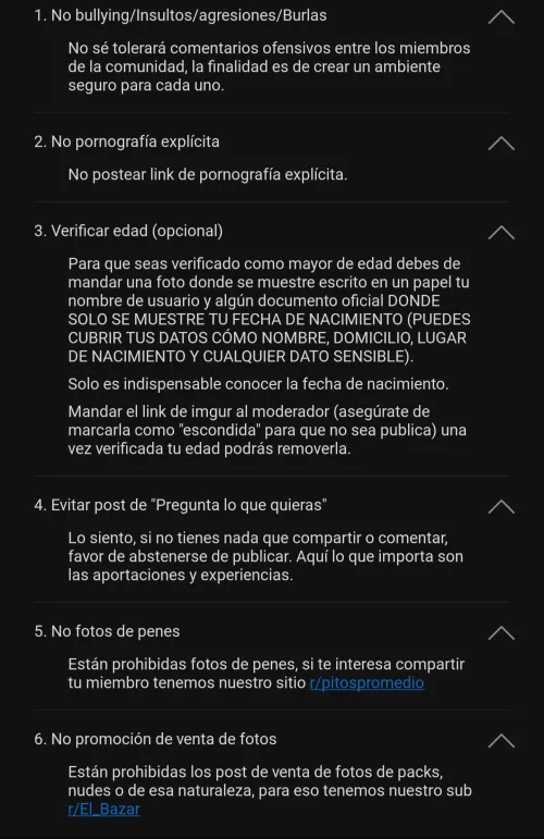 Antes de publicar, revisa las reglas ☝🏻