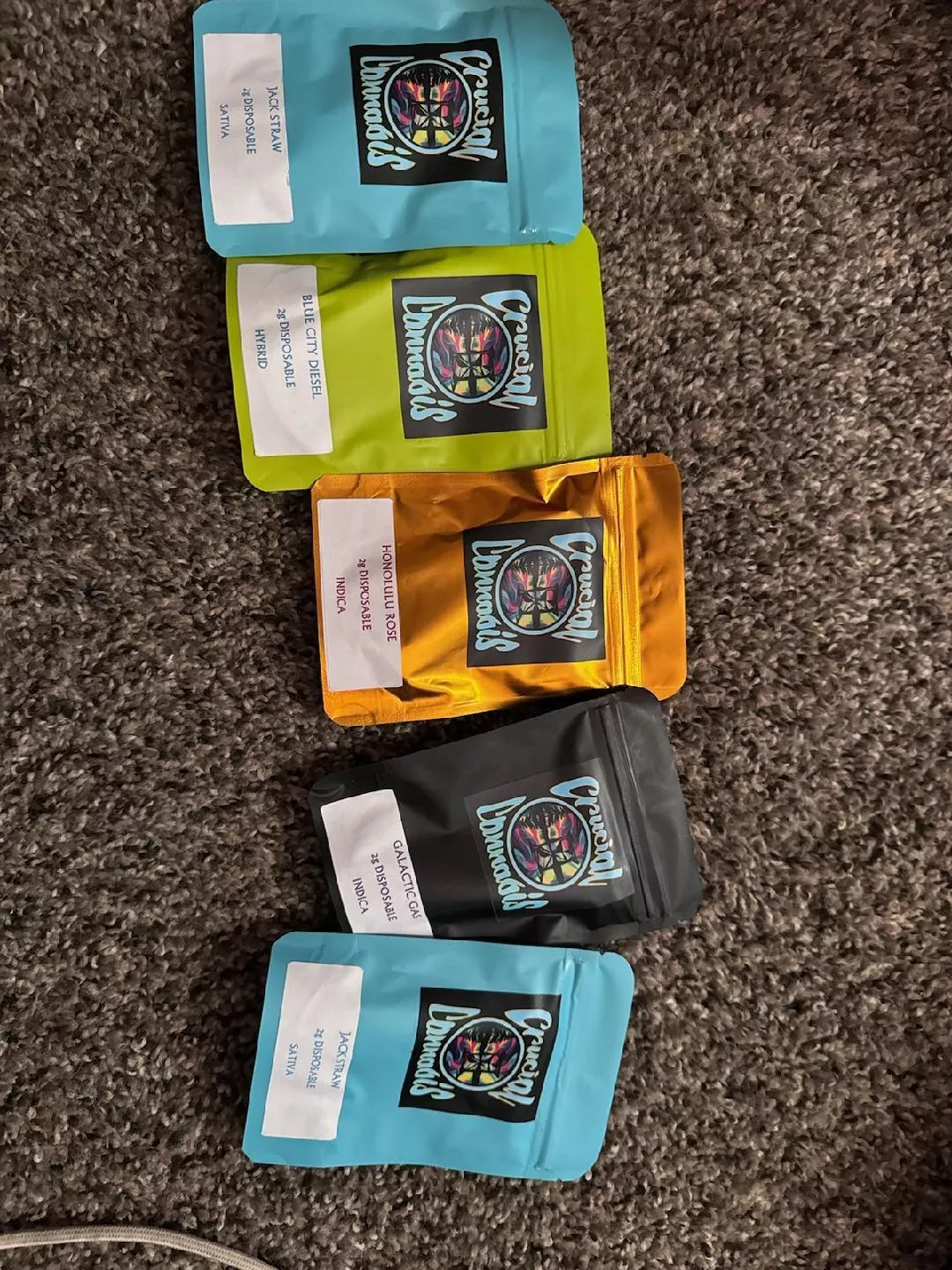 Are these legit? Crucial Cannabis dispos. 