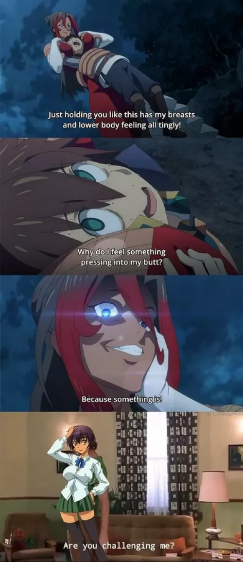 Are you challenging me?