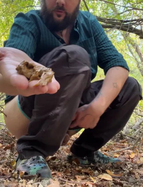 Ate my poopy yesterday 