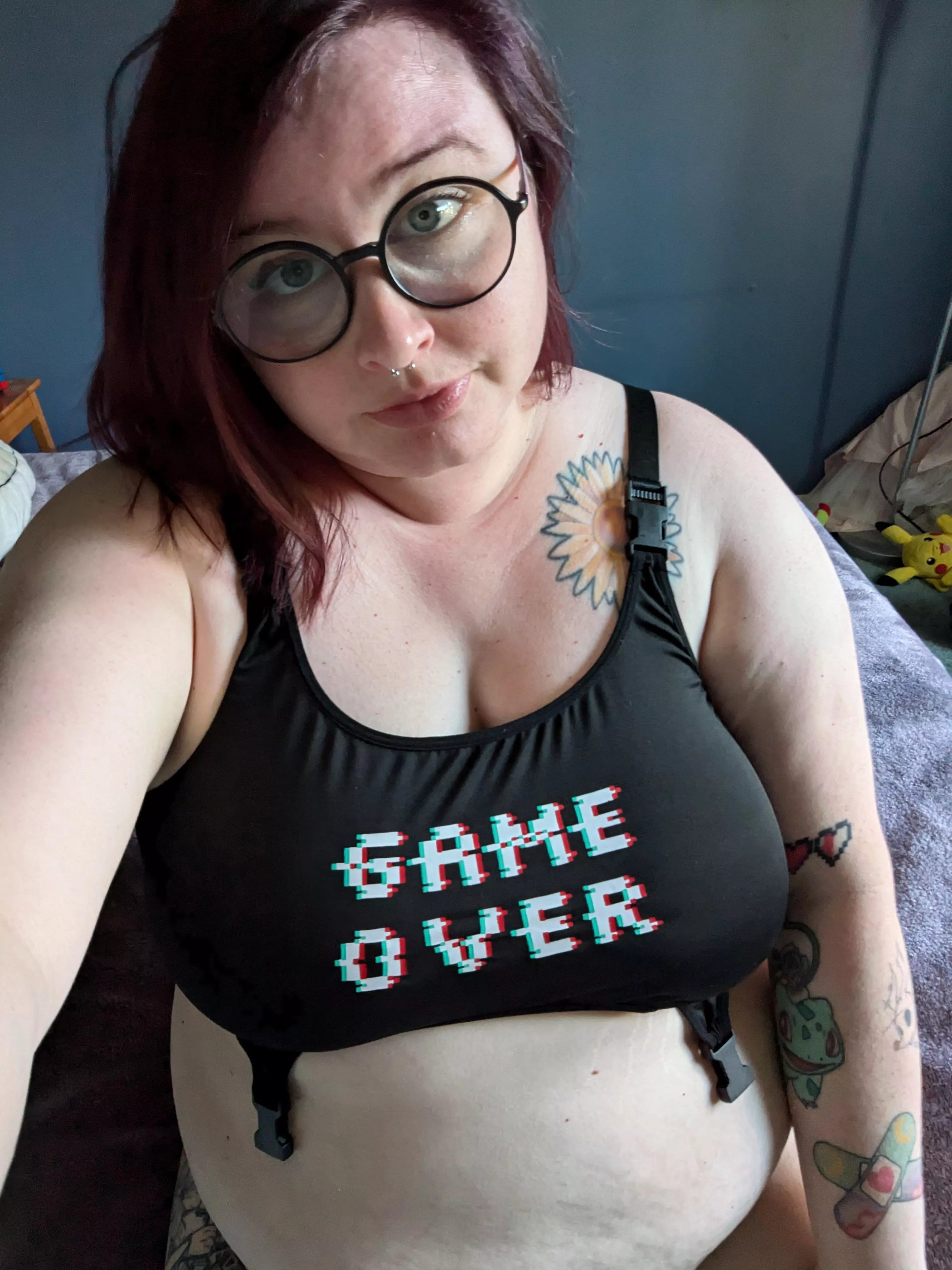 Aw, game over. Guess you have to play with me 😈