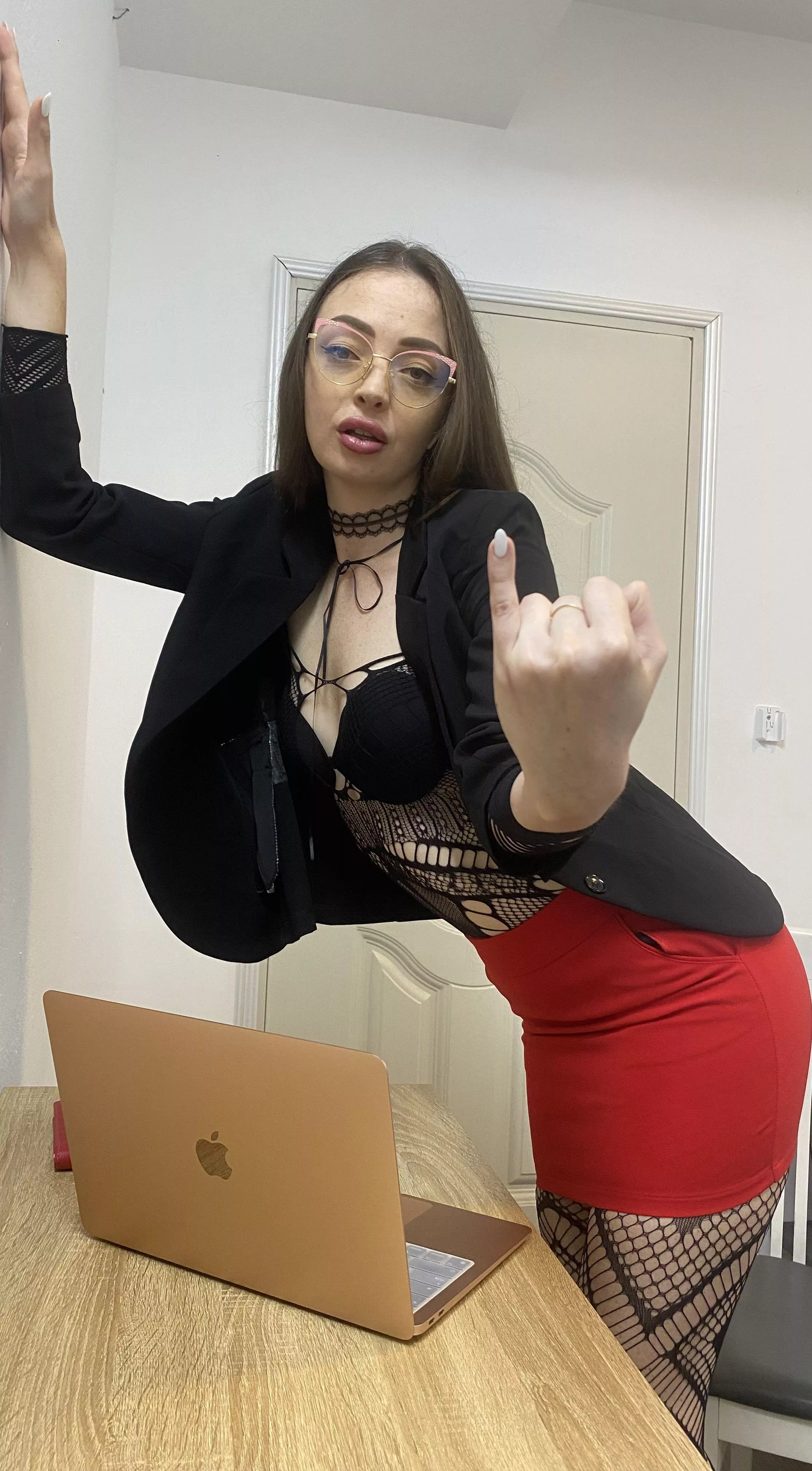 Based on the quarterly results, you are fined for your humiliatingly pathetic penis size.