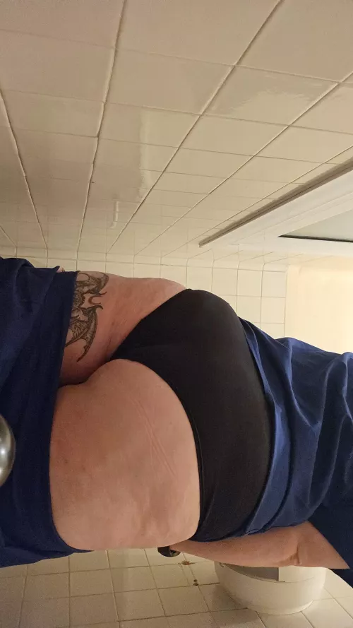 Big butt in scrubs