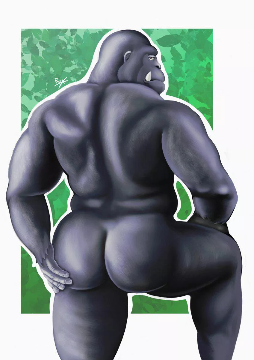 Big gorilla (Artist:RoxDS93)
