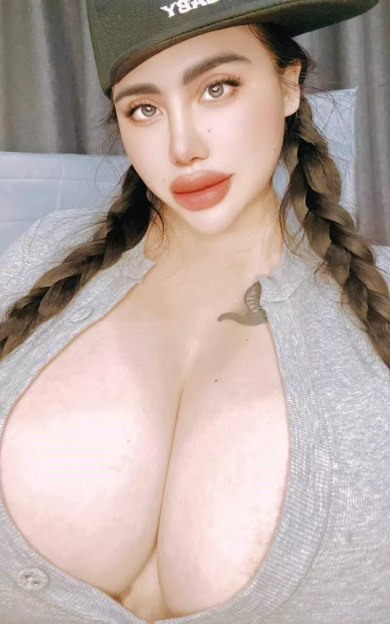 Bigger lips or bigger tits?