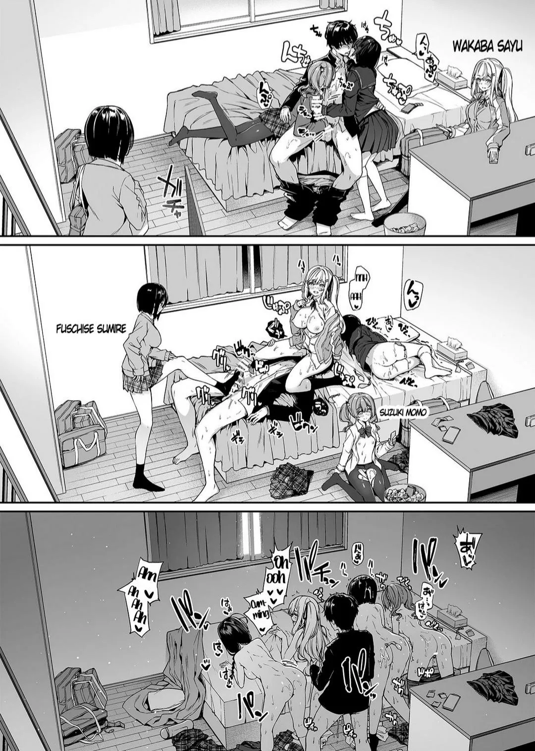 [Bottle Ship Bottler (Kazakura)] InCha Couple ga You Gal-tachi to SEX Training Suru Hanashi 2 - 381864