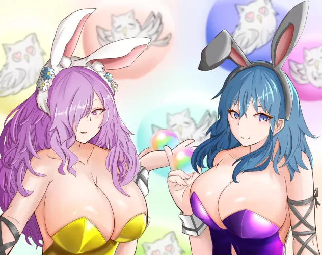 Bunny Byleth and Camilla 
