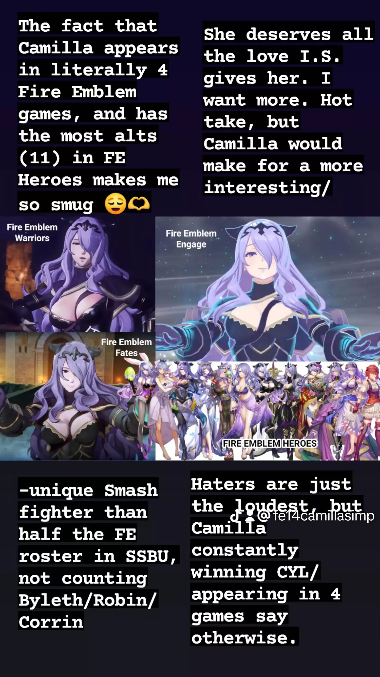 Camilla should be in smash