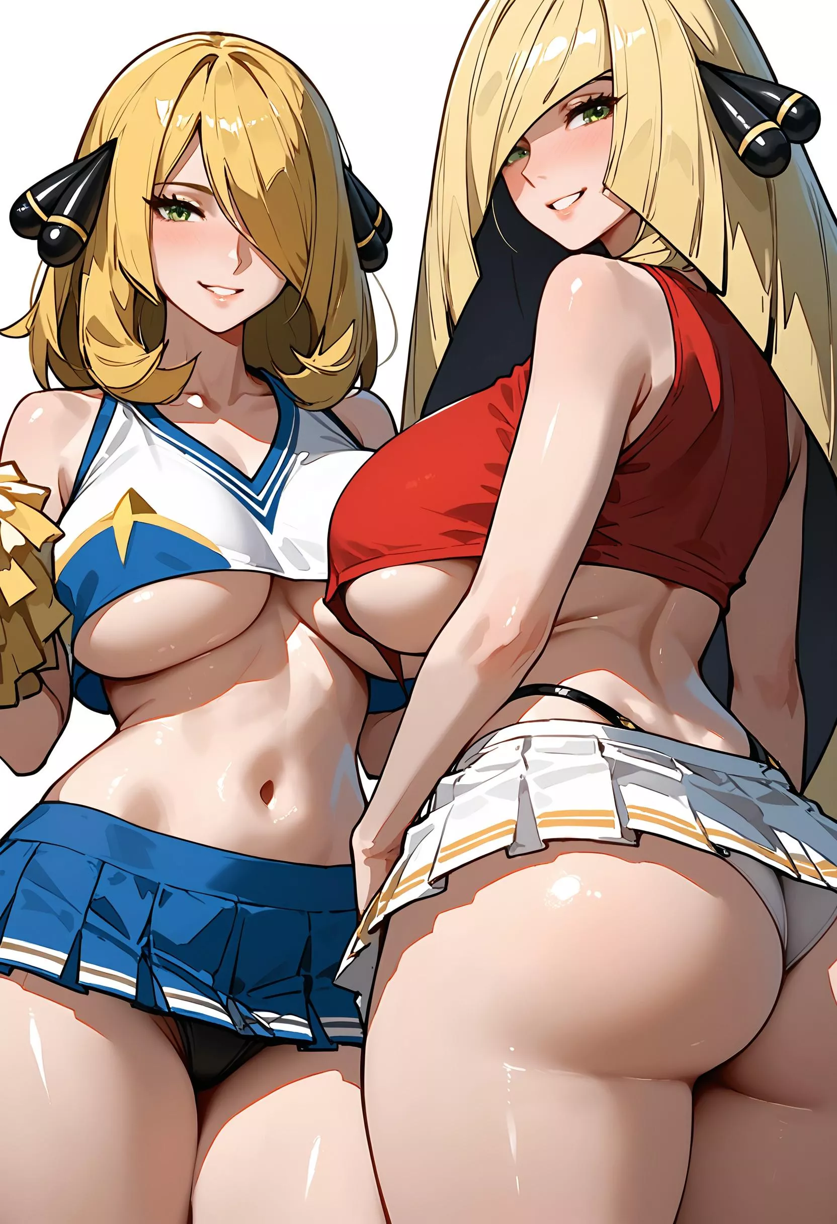 Cheerleader Cynthia & Lusamine 