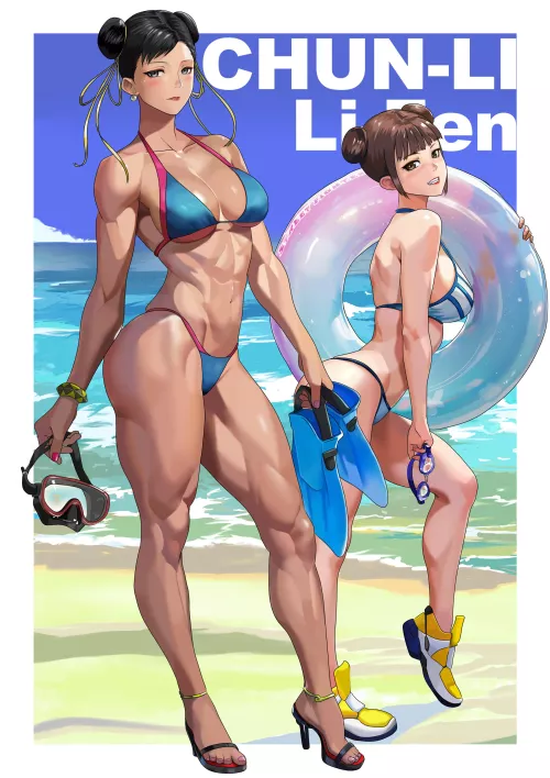 Chun-Li and Li Fen (YAGI)