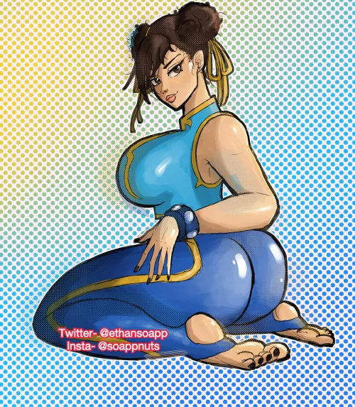 Chun-li exercising by me 