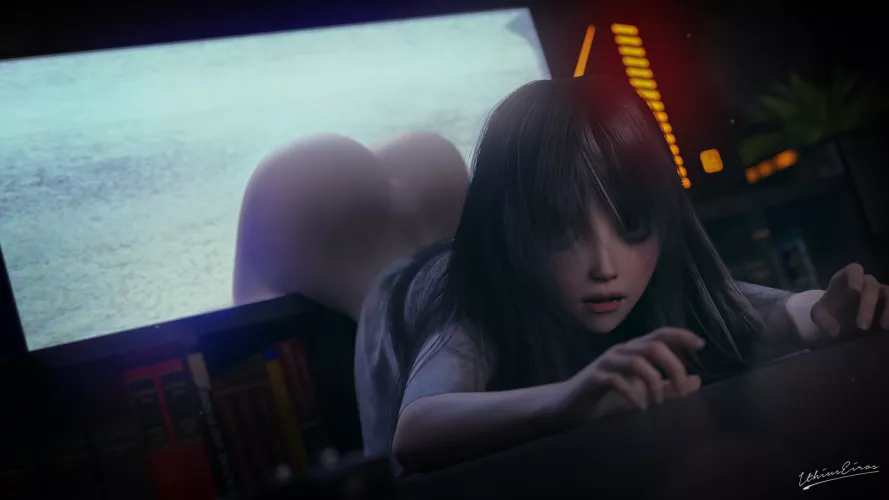 Clumsy Sadako (by me)