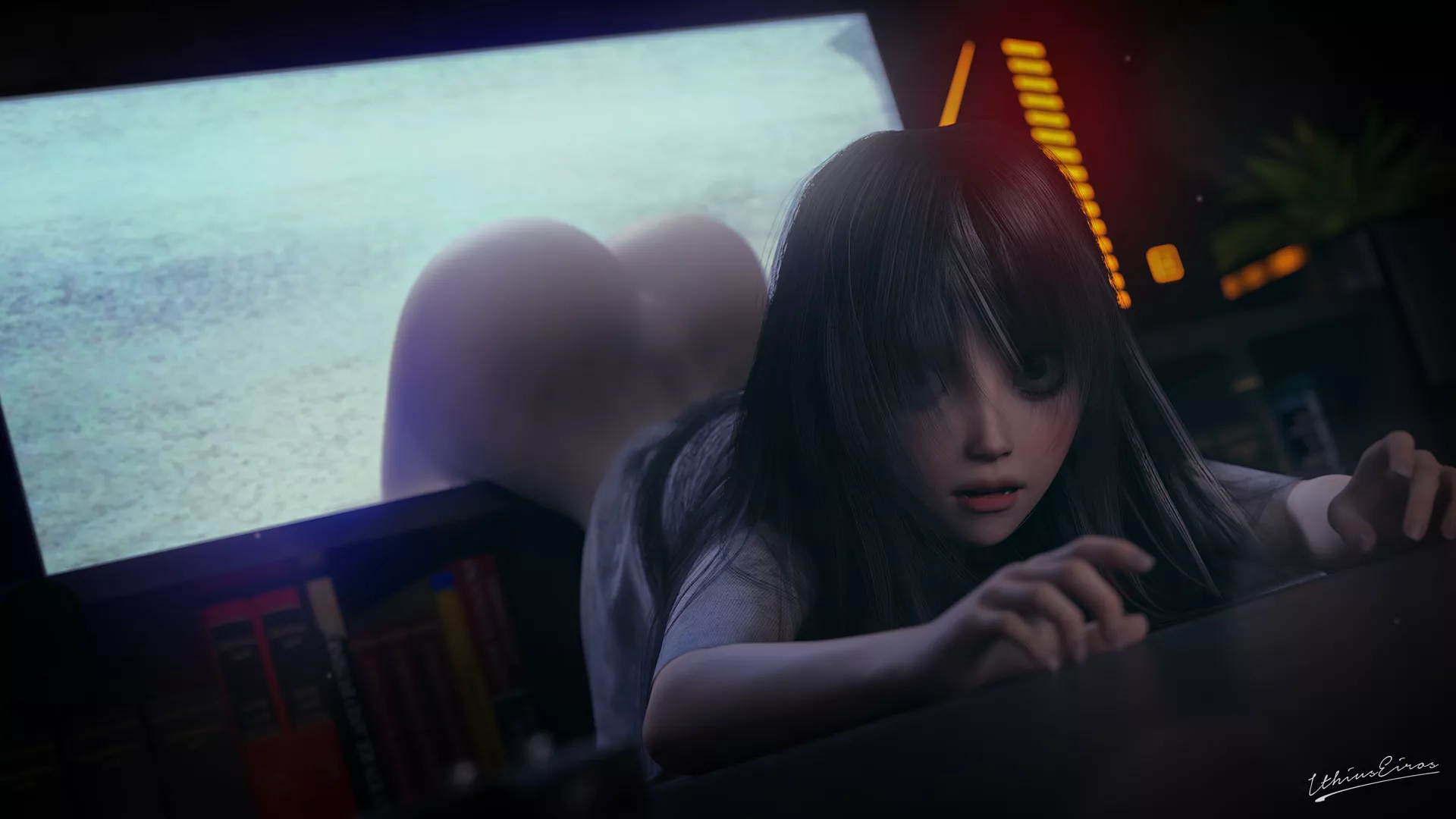 Clumsy Sadako (by me)