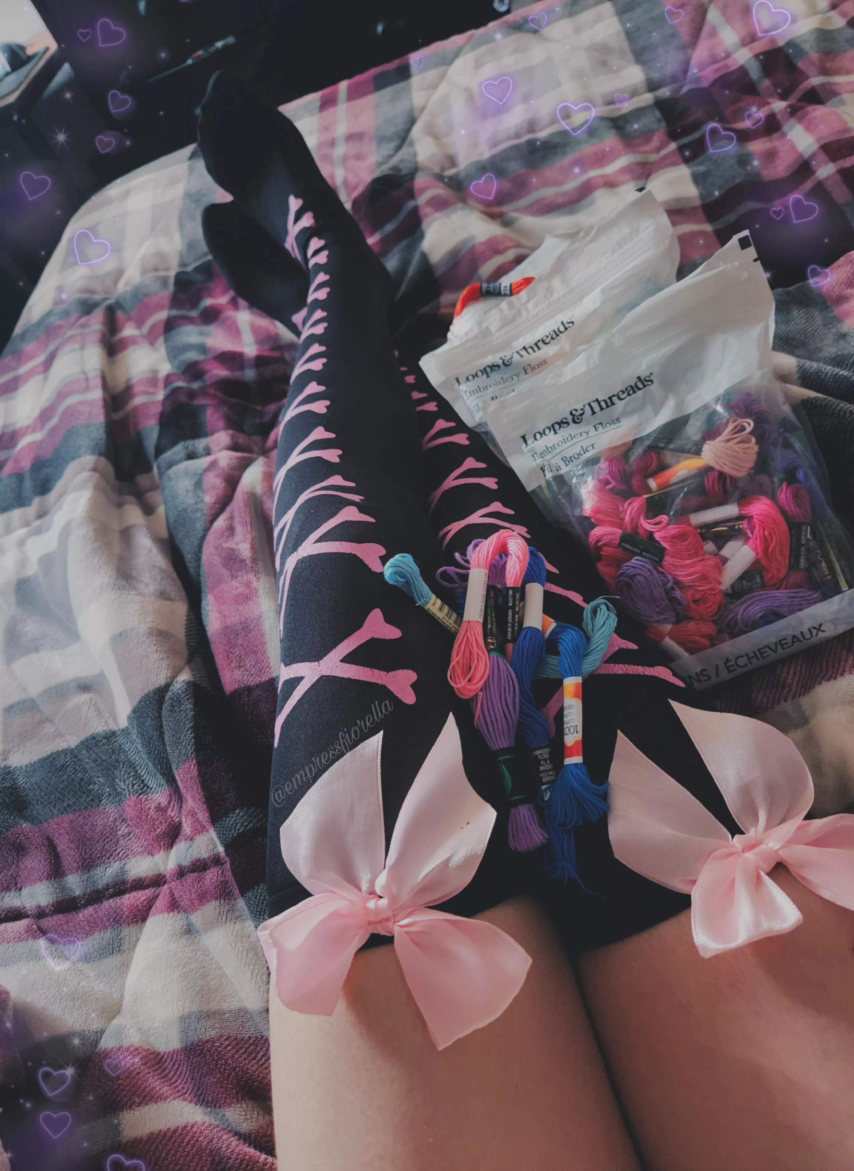 Crafting Day & Some Cute Socks 🧶🌸🧦