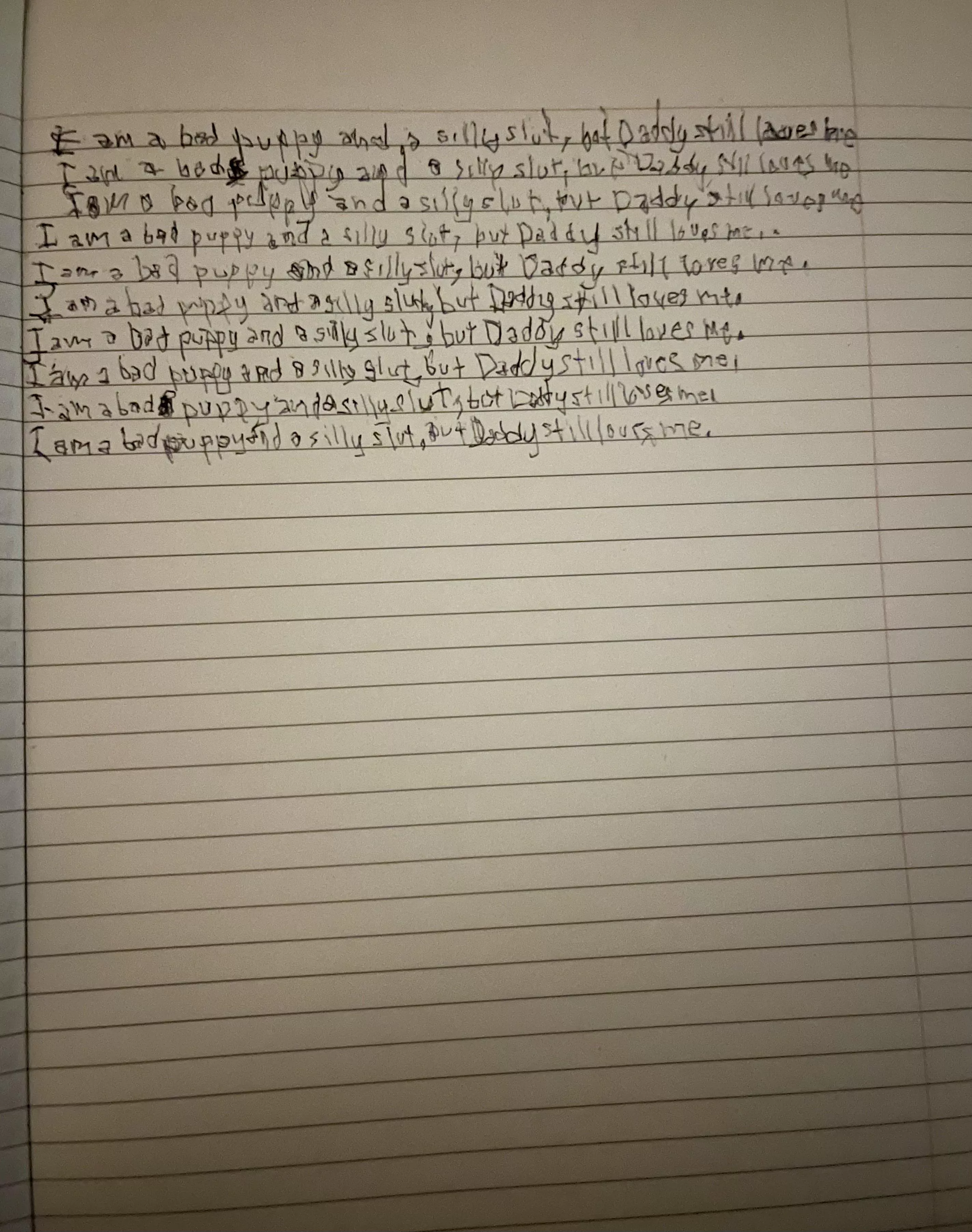 Daddy says i have to post this..