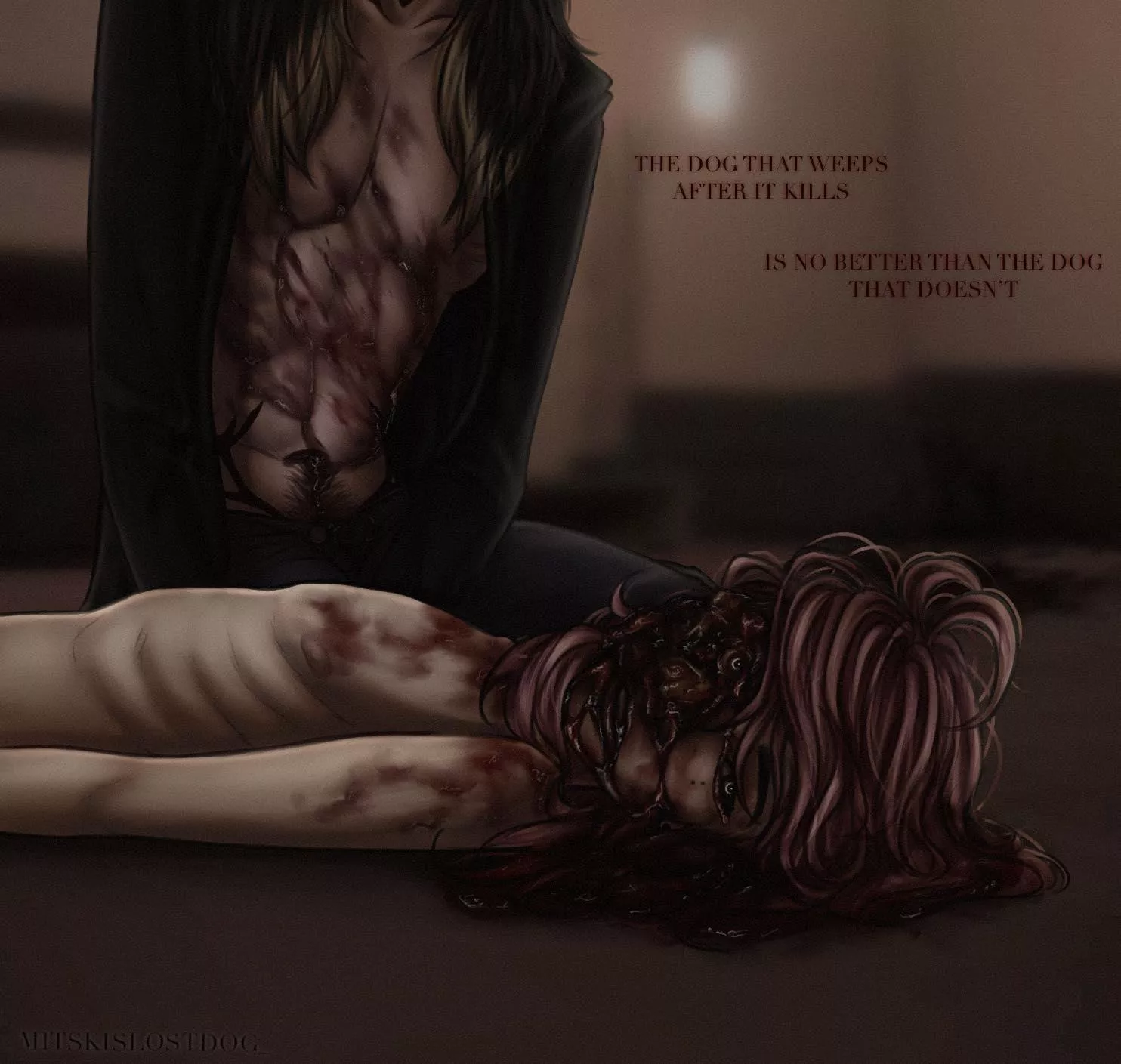 Day 7 of goretober, accident (it wasn't😓)