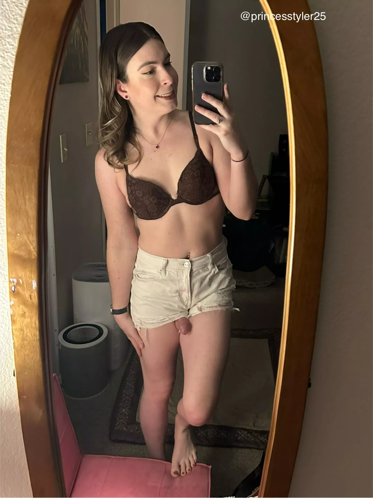 Decided no panties day. Hope no one notices 👀