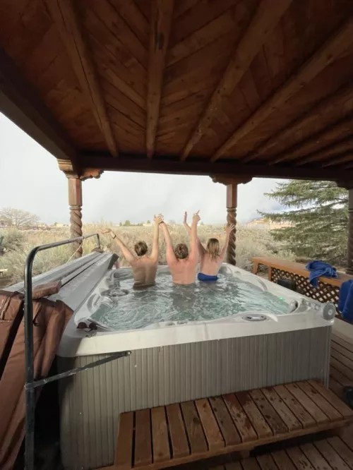 Did You Really Even Hot Tub With Your BFFs If You Don't Go Topless?