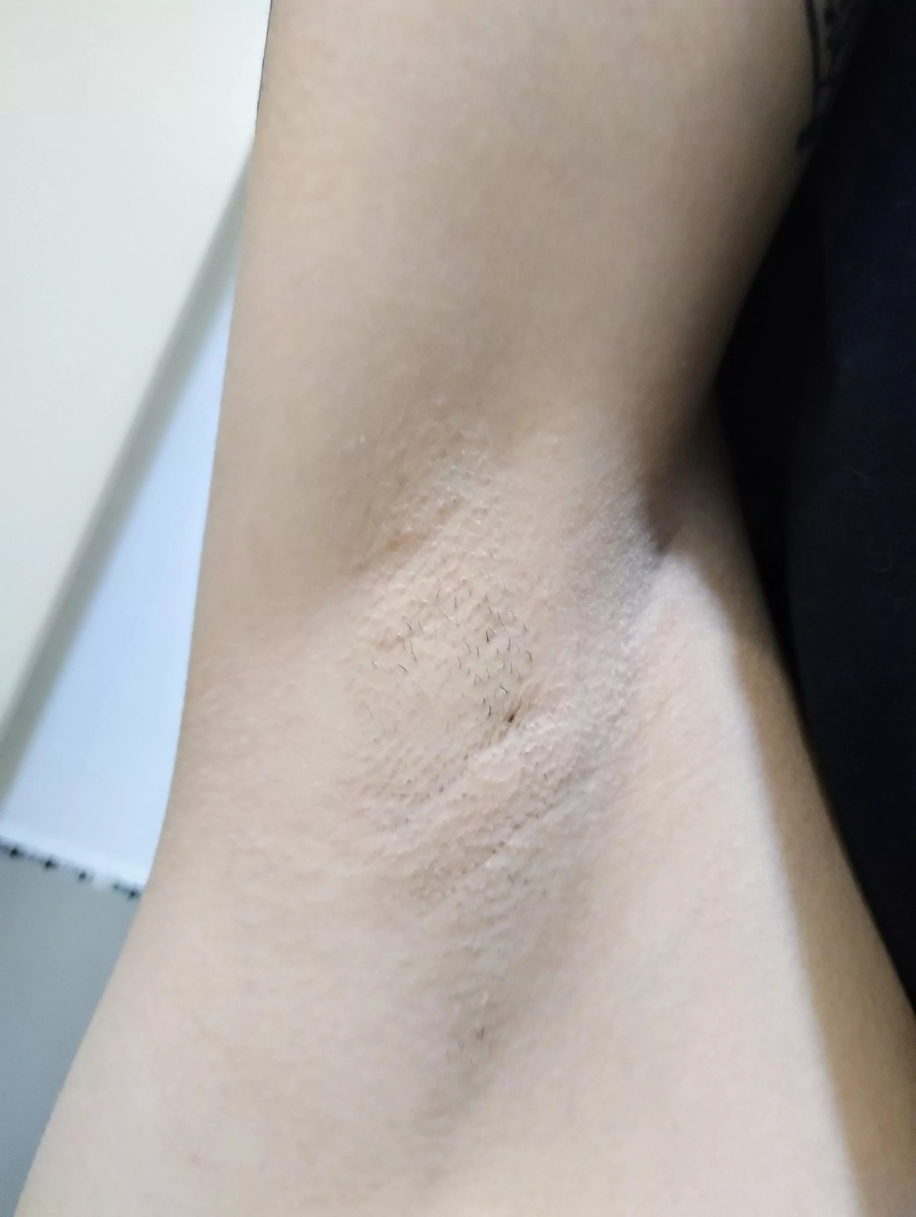 Did you want a closer look at my hairs? Now run your tongue over my armpits