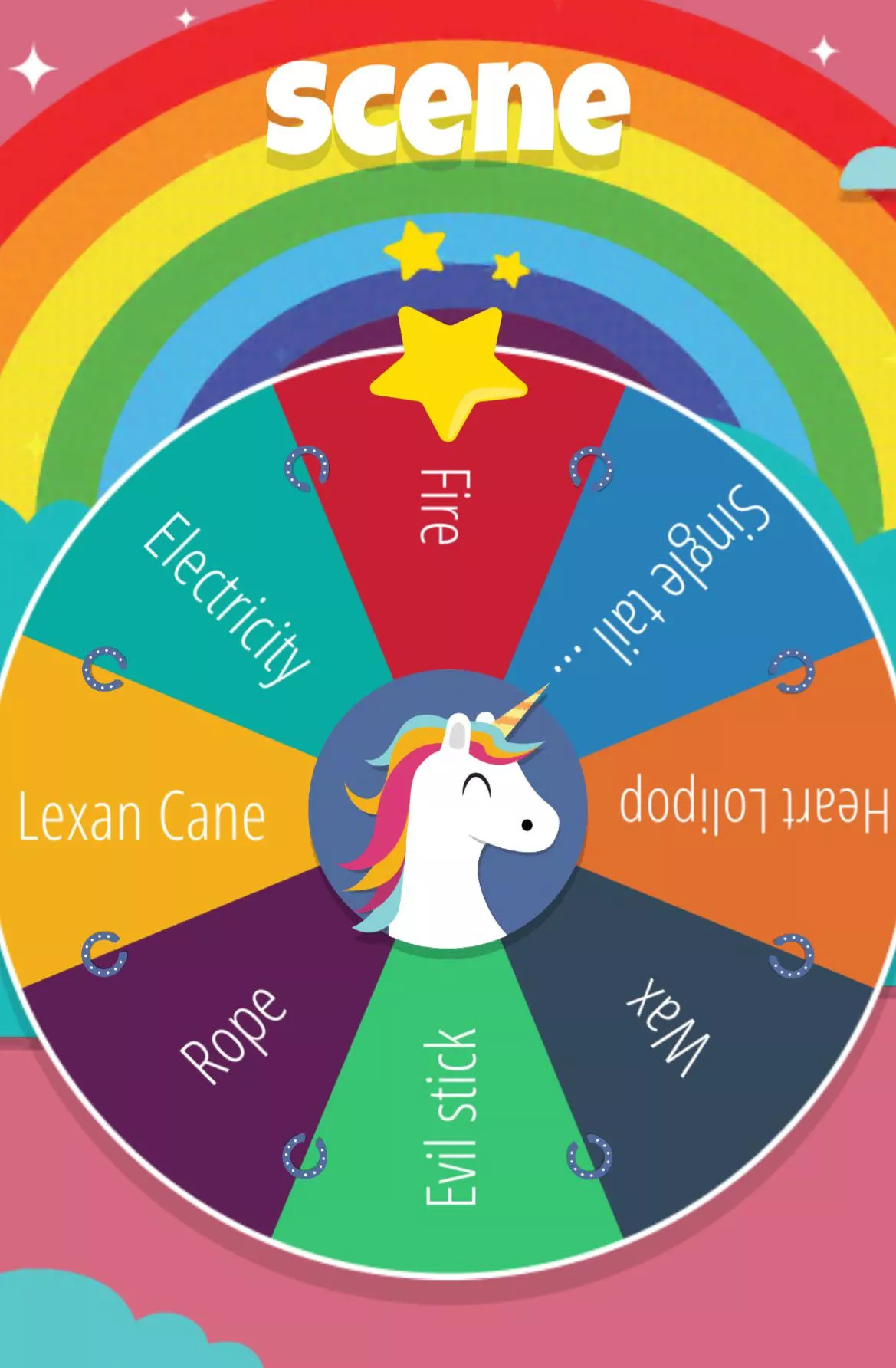 Digital BDSM Roulette Decision Wheels - Add an excitement to your scenes