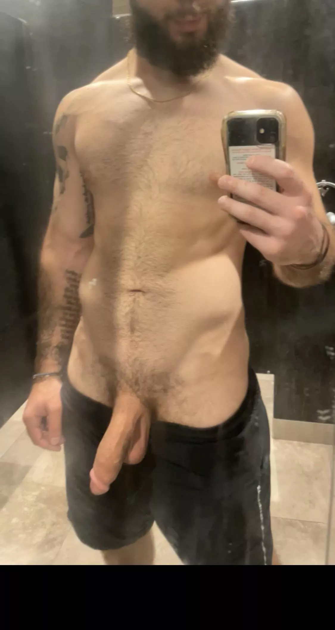 Dirty mirror & a big white cock☺️