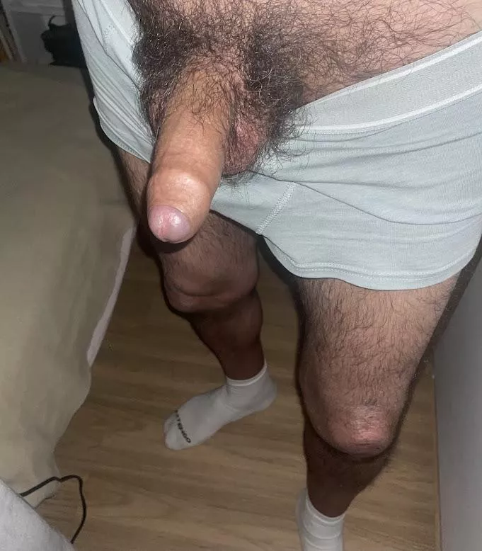 Dirty socks, hairy & uncut cock (45)