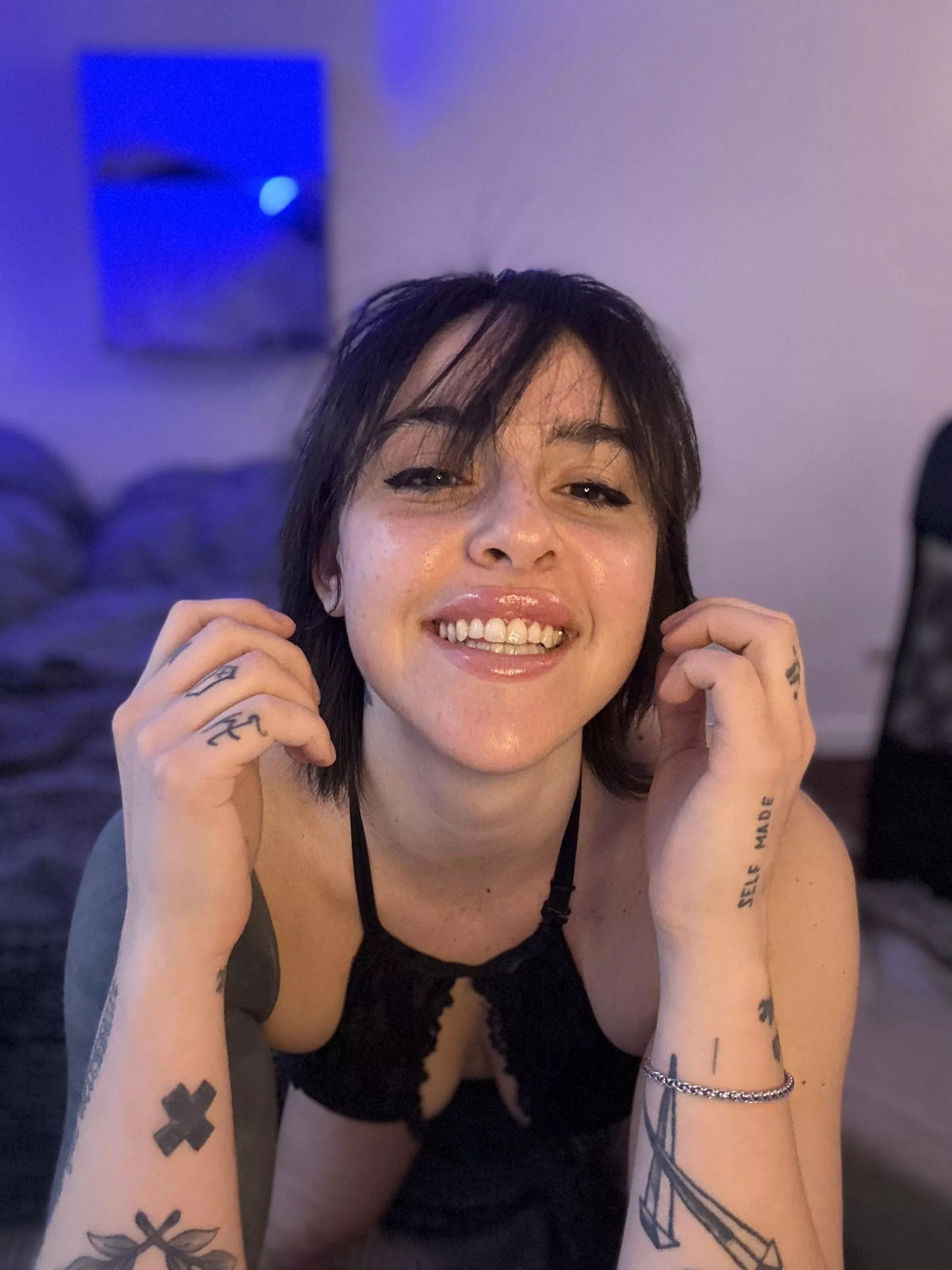 Do you consider me girlfriend material or fuckdoll material, be honest