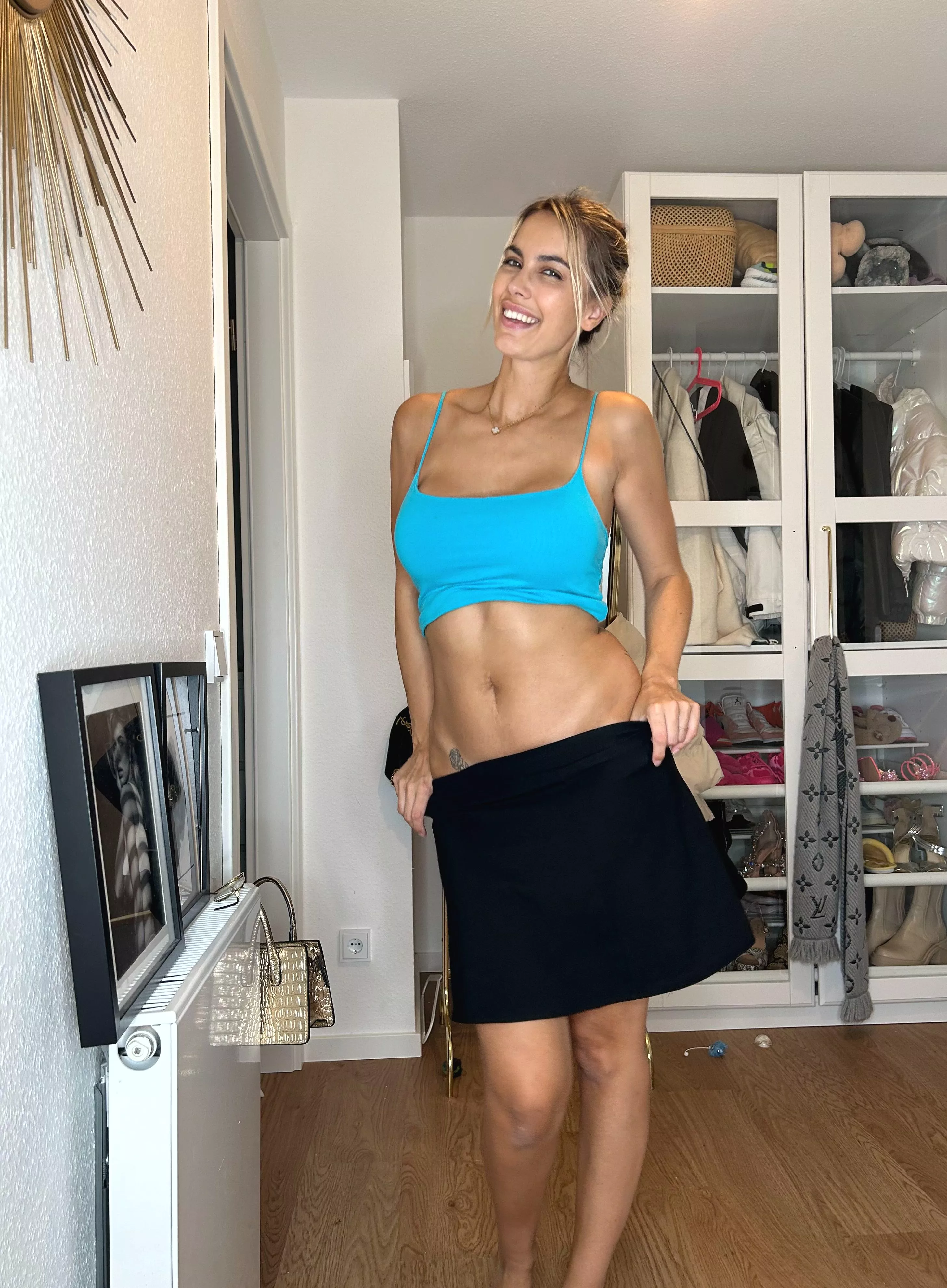 Do you want to play with my belly button?