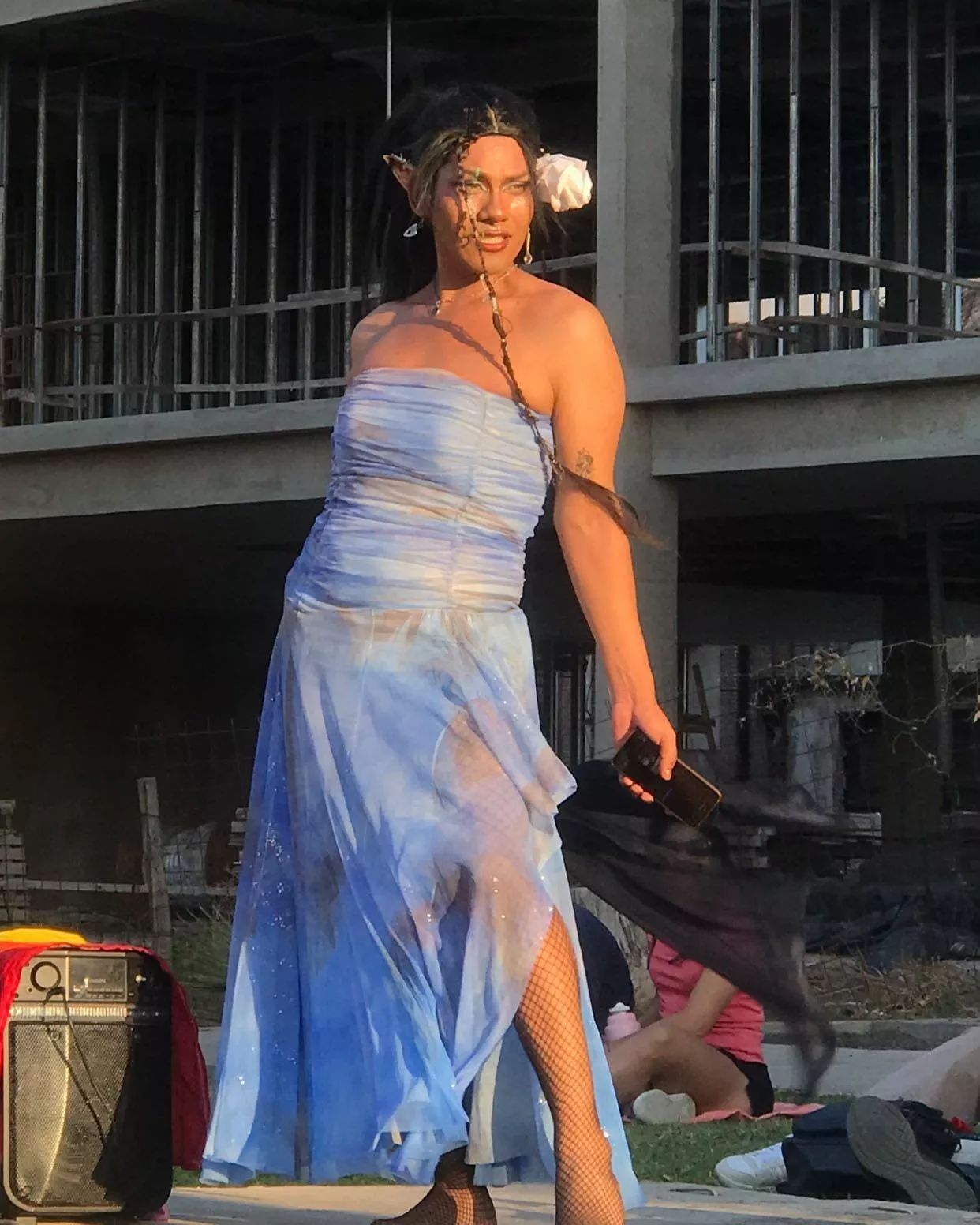 Elf of the forest, warrior on the streets