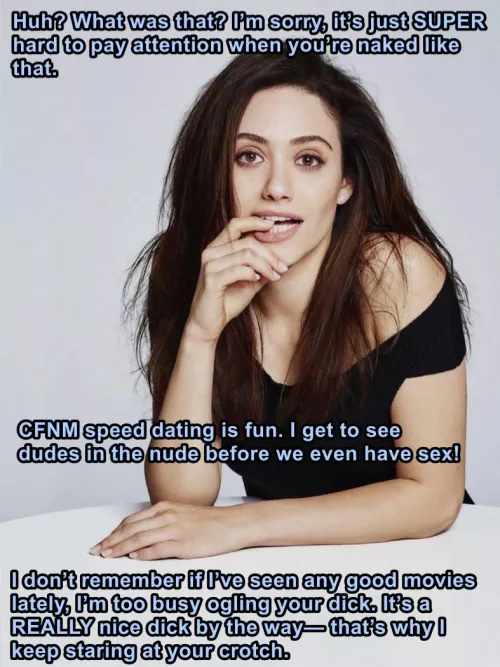 Emmy Rossum - CFNM Speed Dating