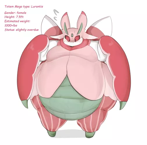 extremely filled out lurantis by Tsuchiinokocoin