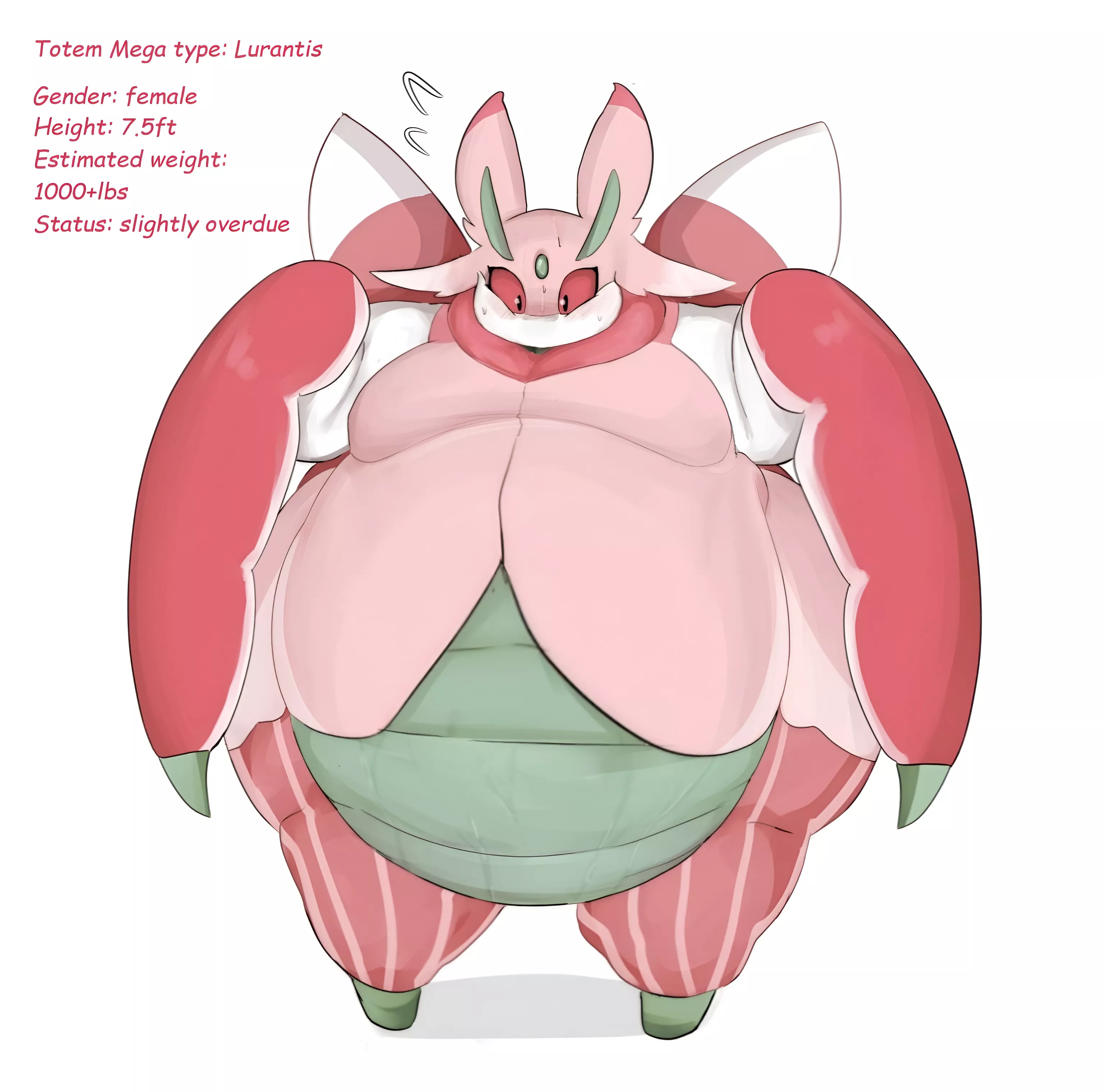 extremely filled out lurantis by Tsuchiinokocoin