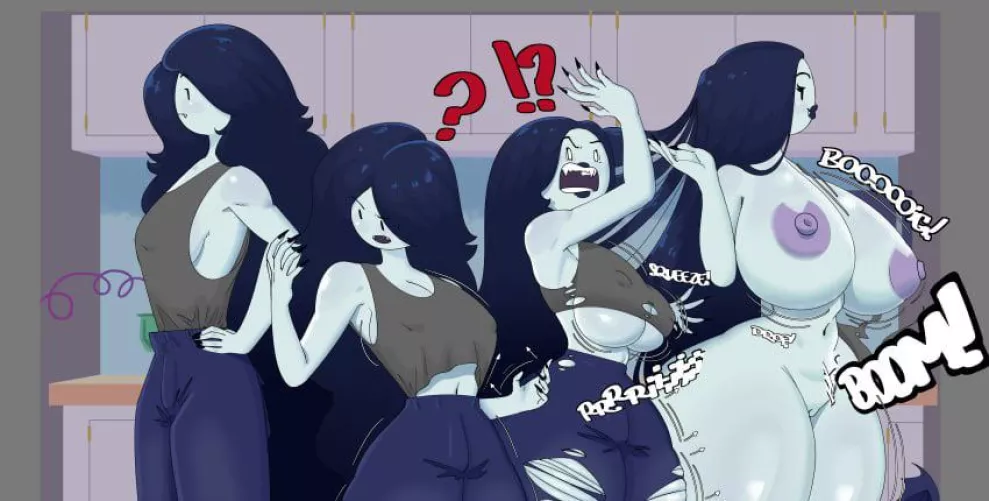 [F] Marceline contracts the Bimbo Virus. (thedorodaddy)