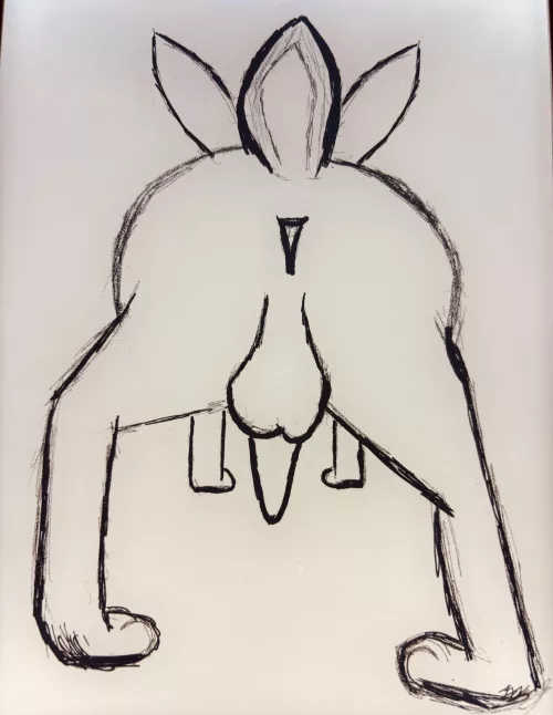 Feral Butt [M] (FluffyJerboa)
