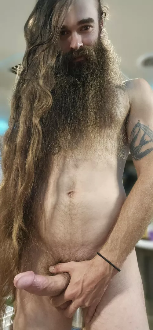 Finally time to let my hair down. 