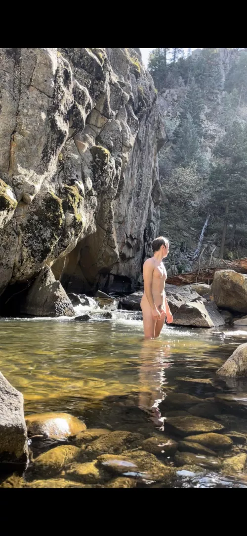 Found a cool little spot in the mountains