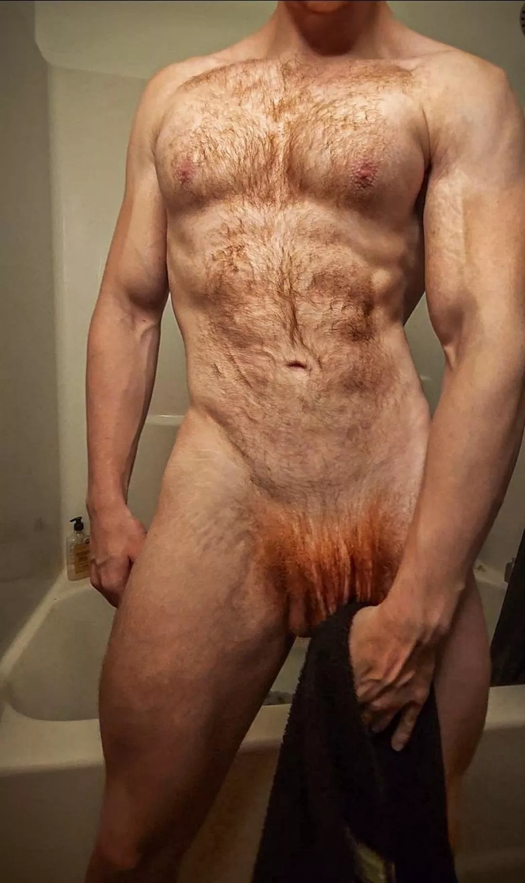 Freshly showered up after the gym, come help me get dirty again ;) 