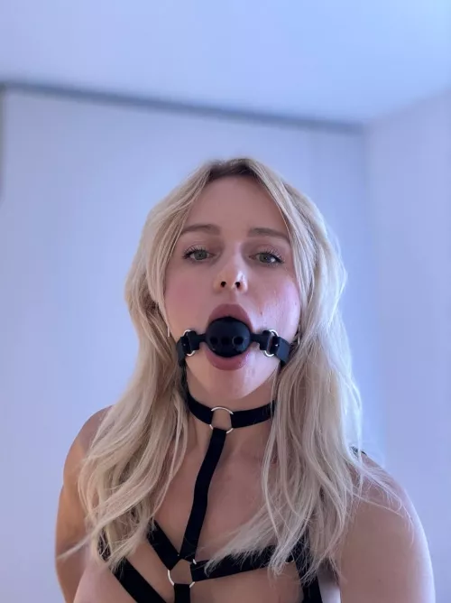 Gagged and waiting, my lord