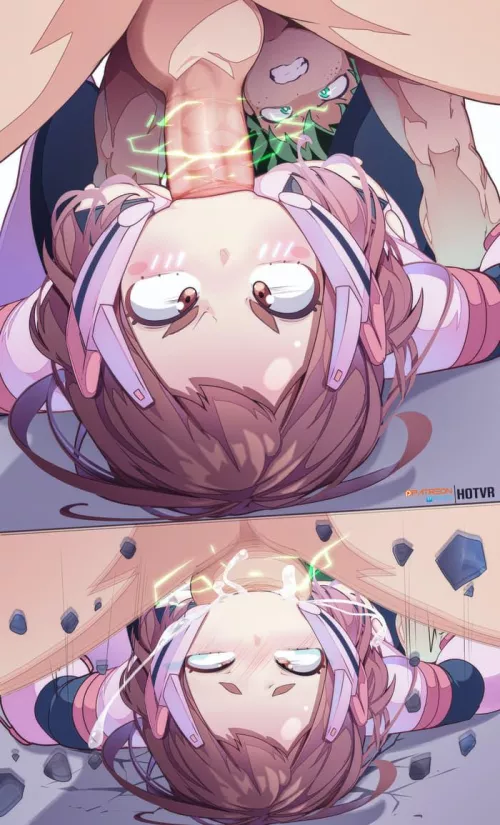 Getting her throat SMASHED