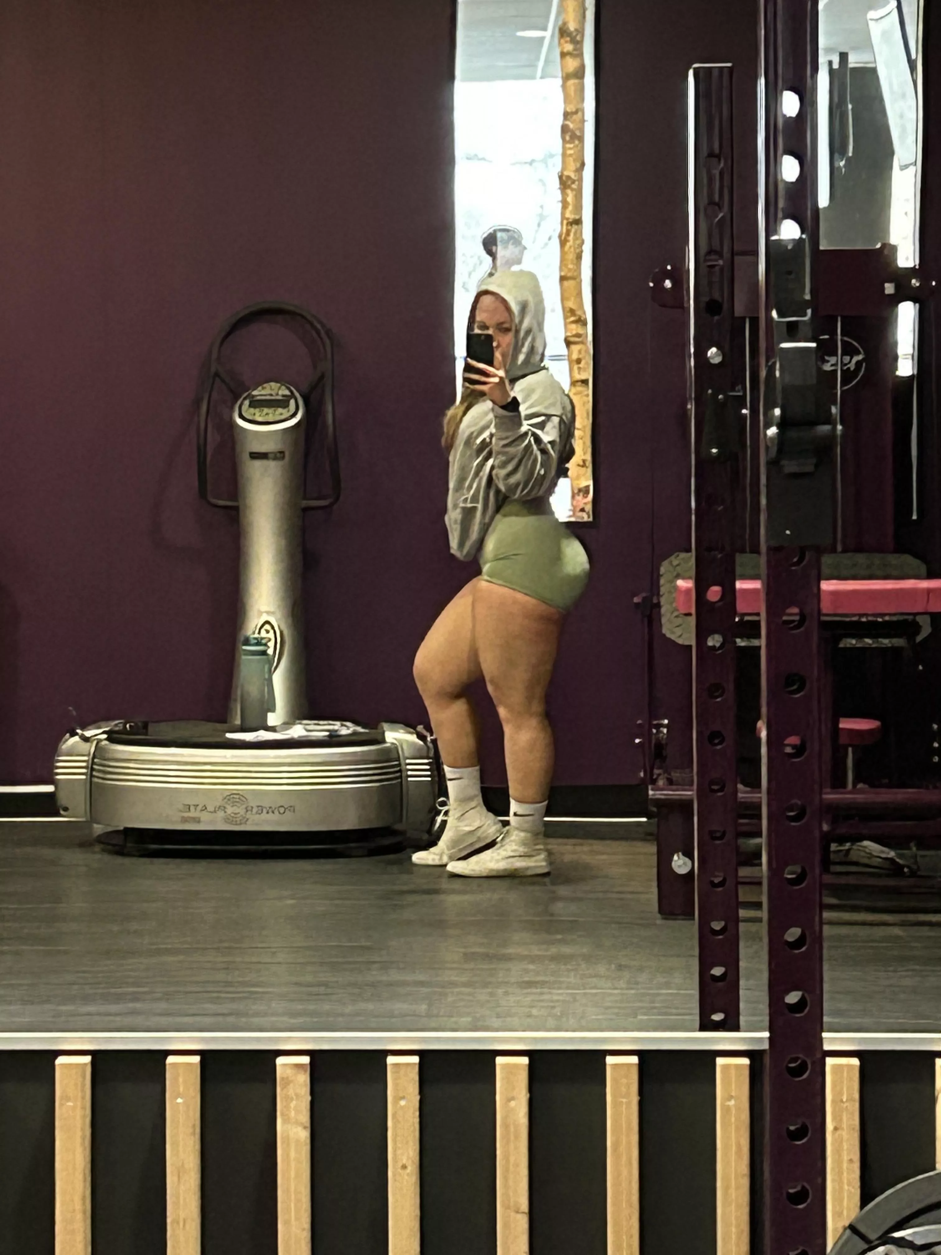 Getting ready for a heavy workout today. 