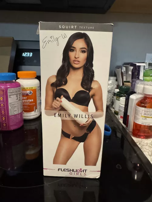 Got her Fleshlight in the mail today!!!