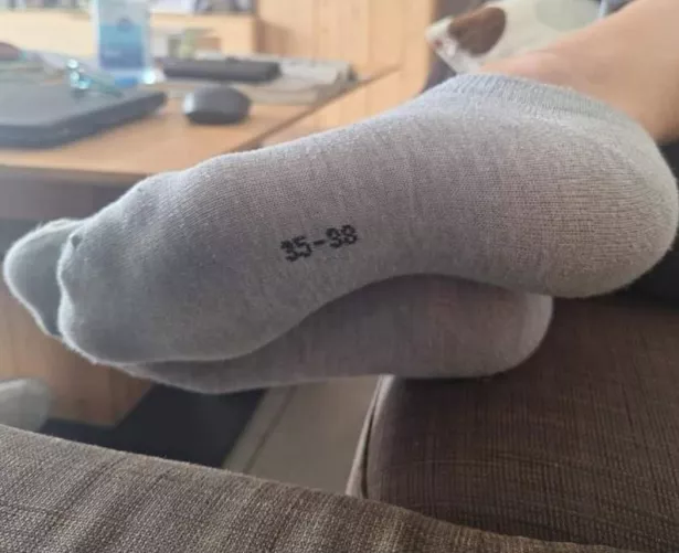 Gray socks 