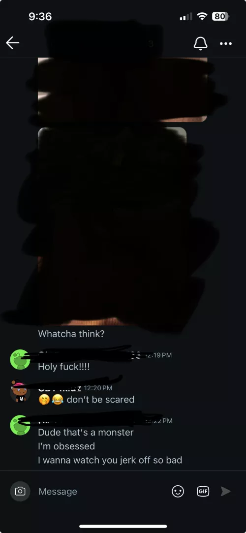 Guess I caught him off guard lmao