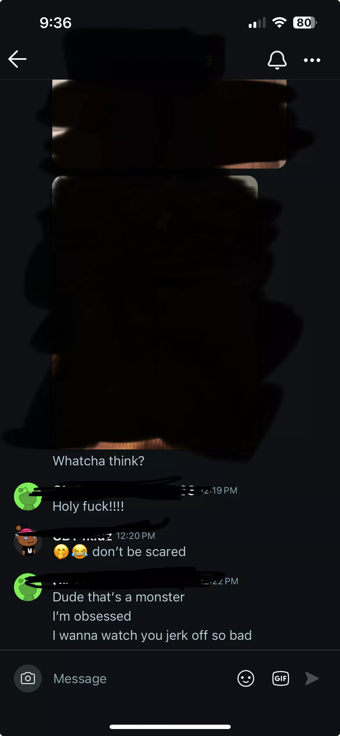 Guess I caught him off guard lmao