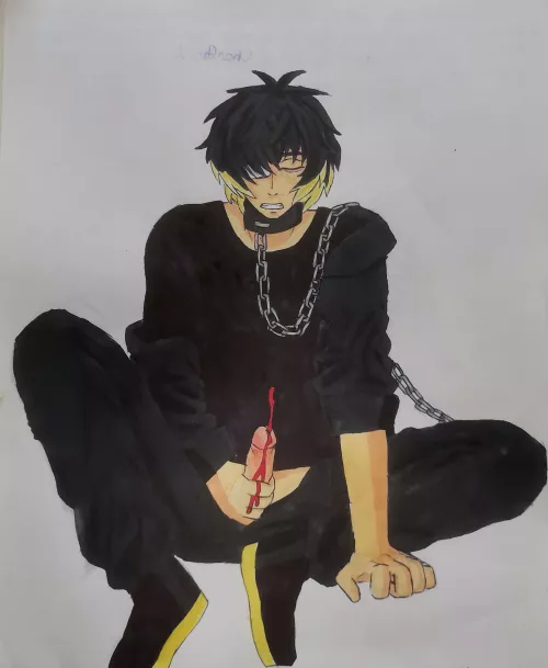 Gurotober day 4: Masturbation 