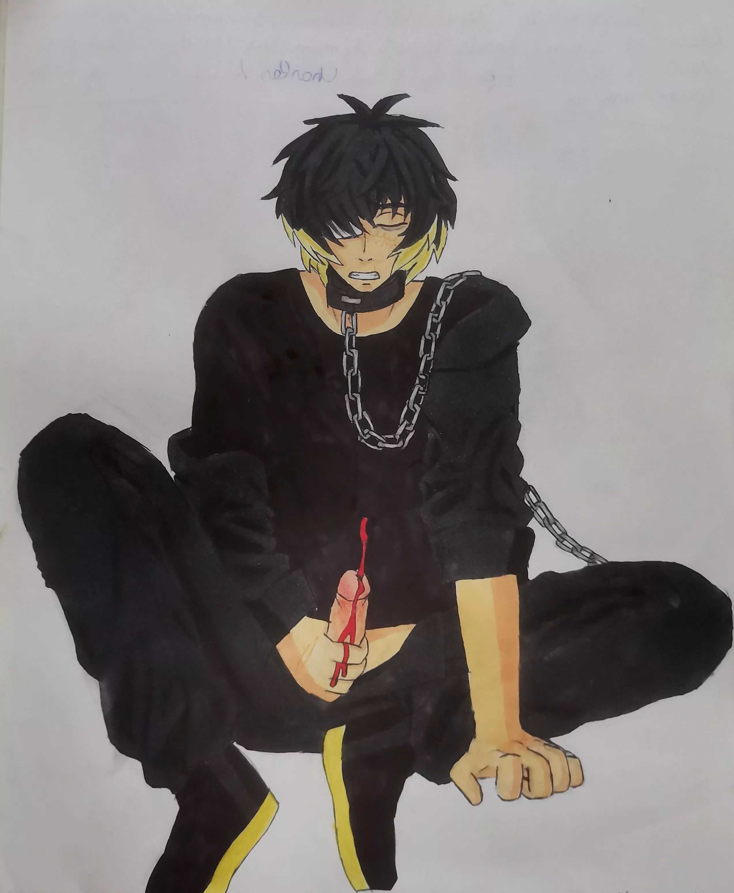 Gurotober day 4: Masturbation 