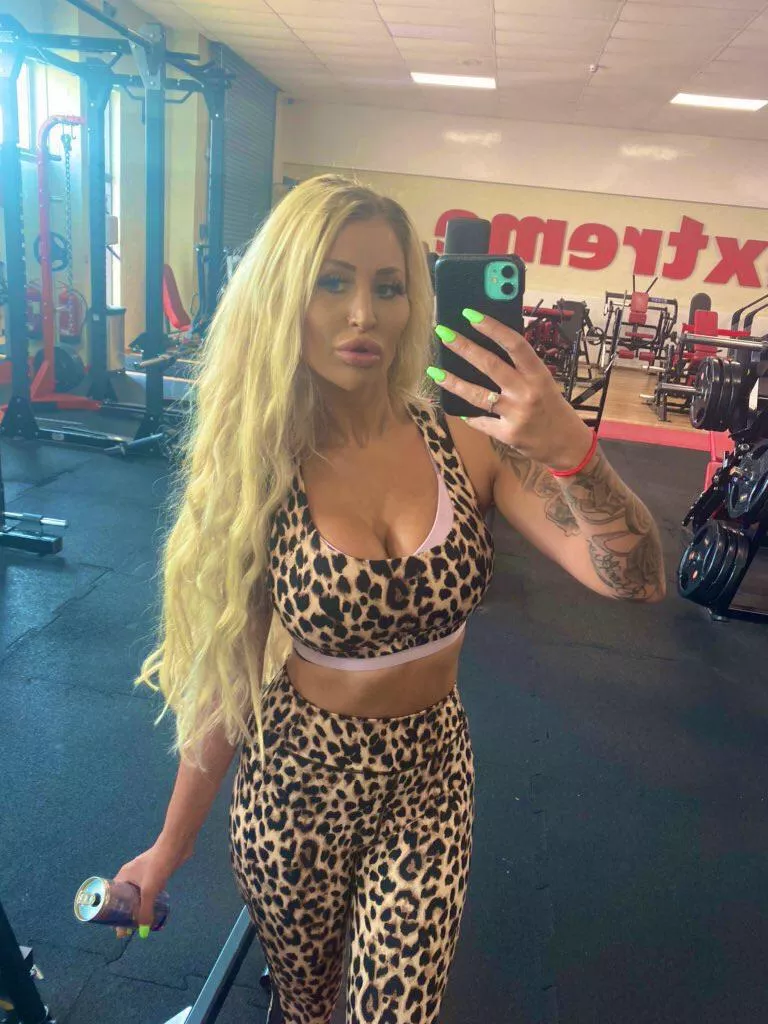 Gym Time - gotta be fit if your going bounce on the 🍆