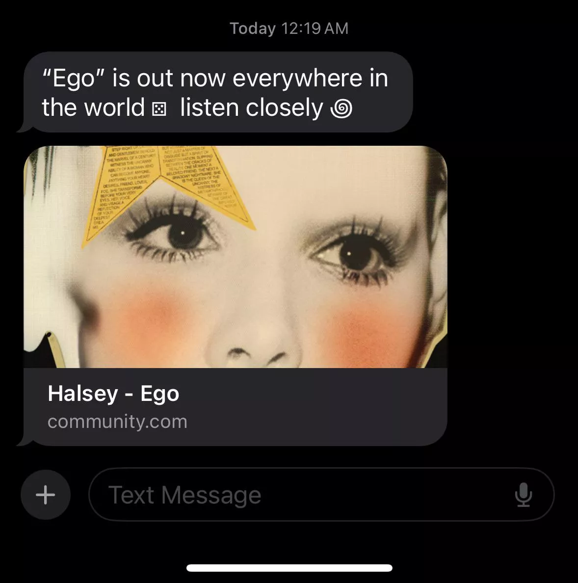 HALSEY NEW SINGLE EGO